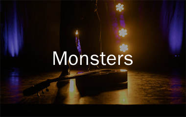 Monsters吉他谱_Katie Sky_C调简单版吉他谱_弹唱六线谱