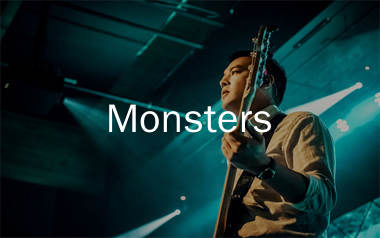 Monsters吉他谱_Katie Sky_G调吉他谱_弹唱六线谱