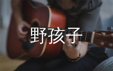 野孩子吉他谱_杨千嬅_C调简单版吉他六线谱_弹唱教学视频