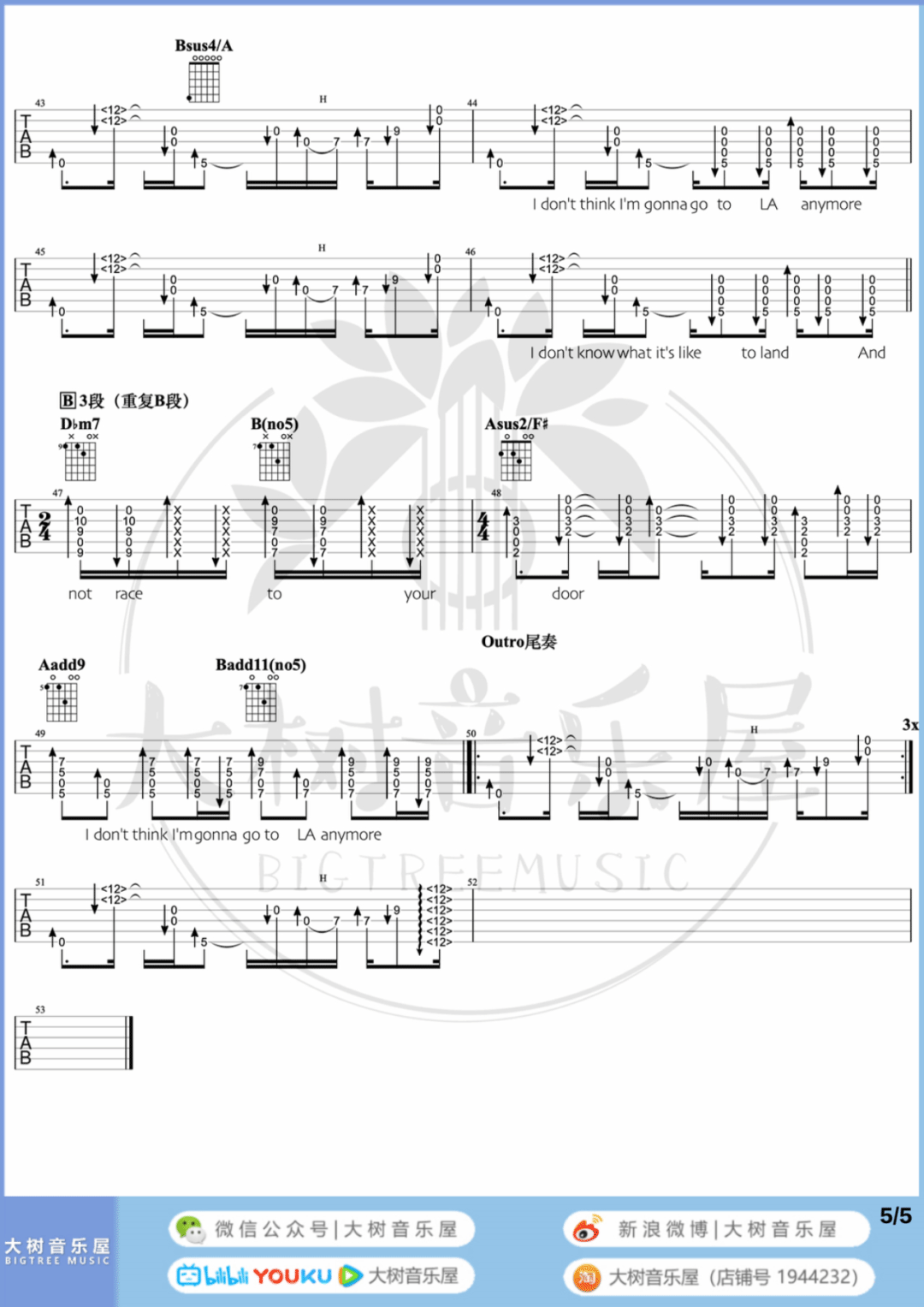 In-Your-Atmosphere吉他谱5-John-Mayer-C调指法