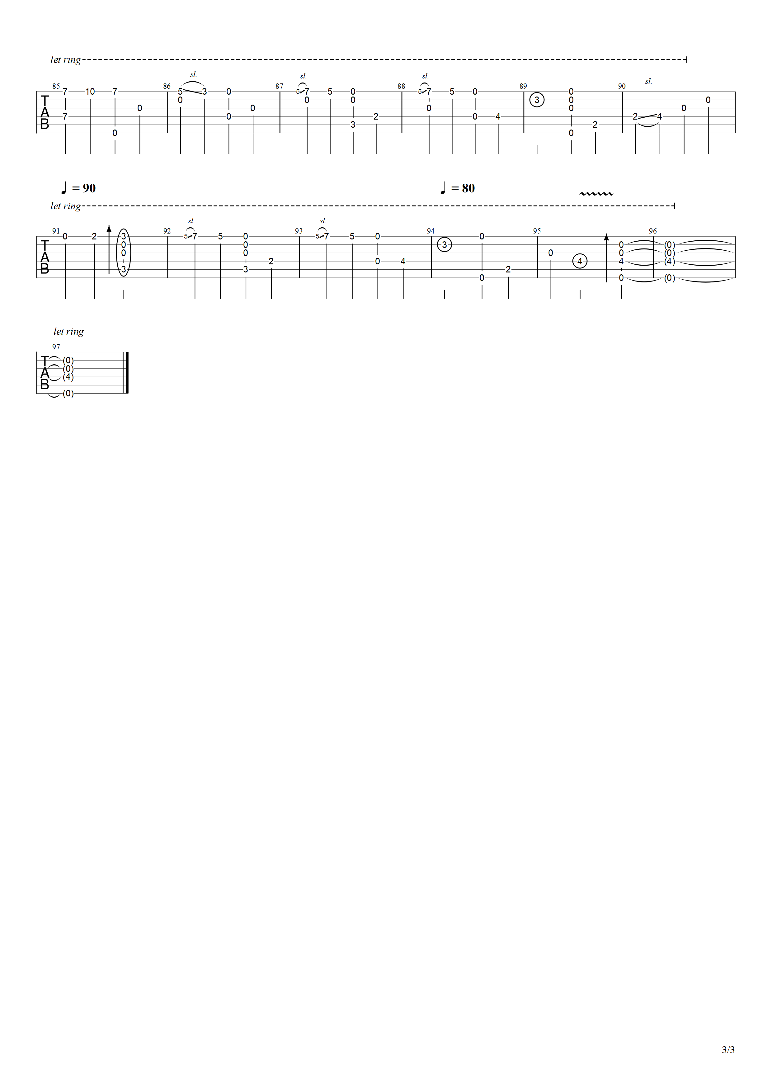 穿越时空的思念指弹吉他谱3